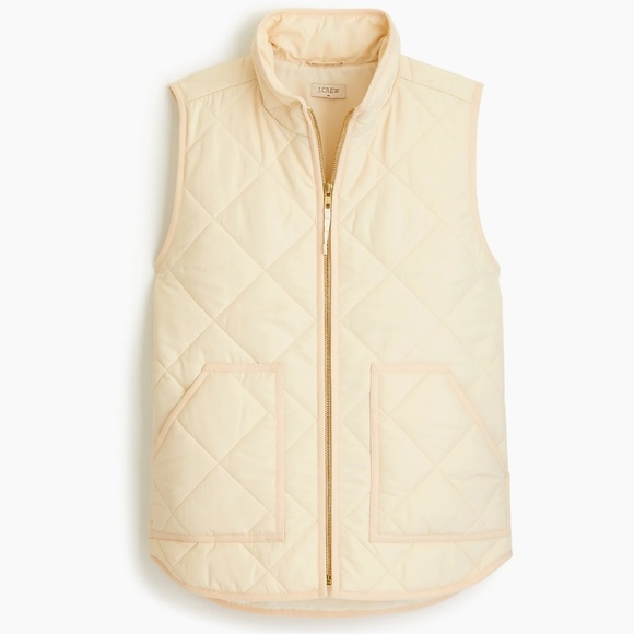 J. Crew Jackets & Blazers - J crew quilted puffer  zippere vest size small